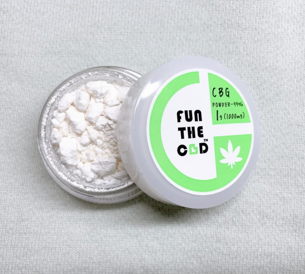 FUN THE CBD - CBG isolate